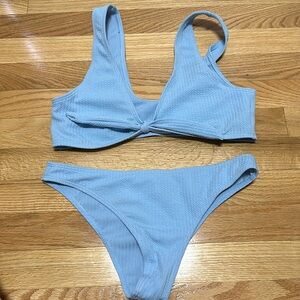 Baby Blue Shein Swimsuit